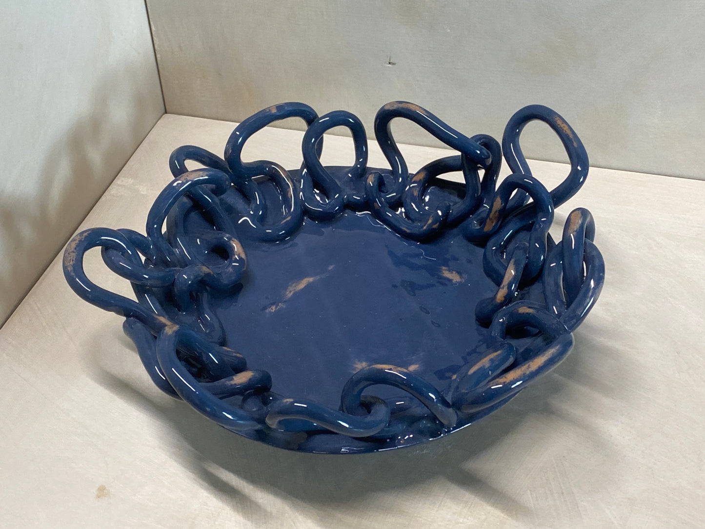 Centro Tavola Grande Blu