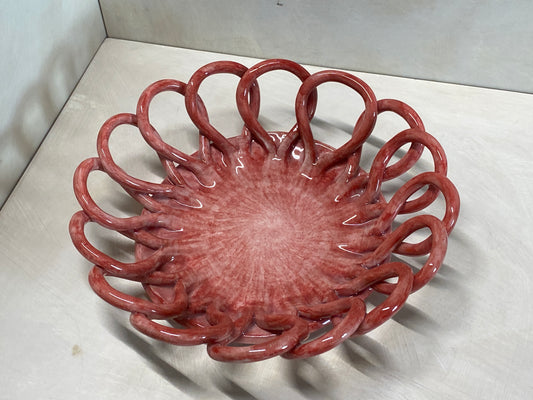 Centro Tavola Grande Rosso