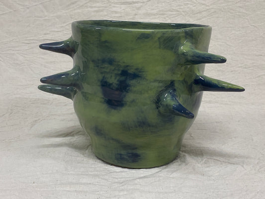 Vaso Grande Verde e Blu