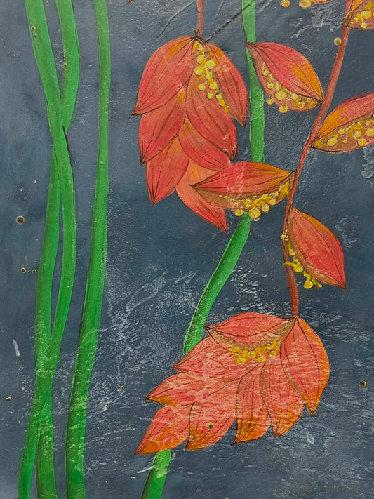 Pannello Heliconia Rossa