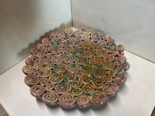 Centro Tavola Grande Miele e Ossidi