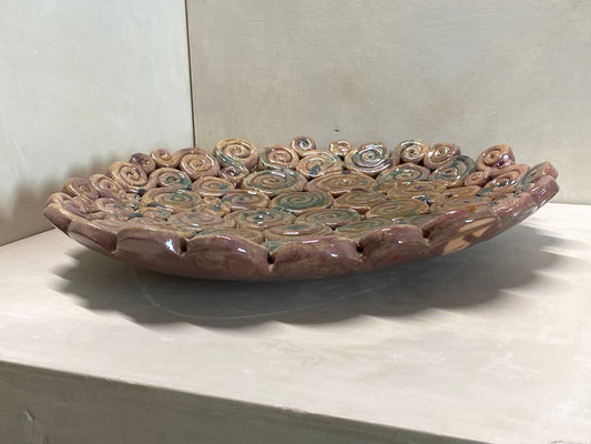 Centro Tavola Grande Miele e Ossidi