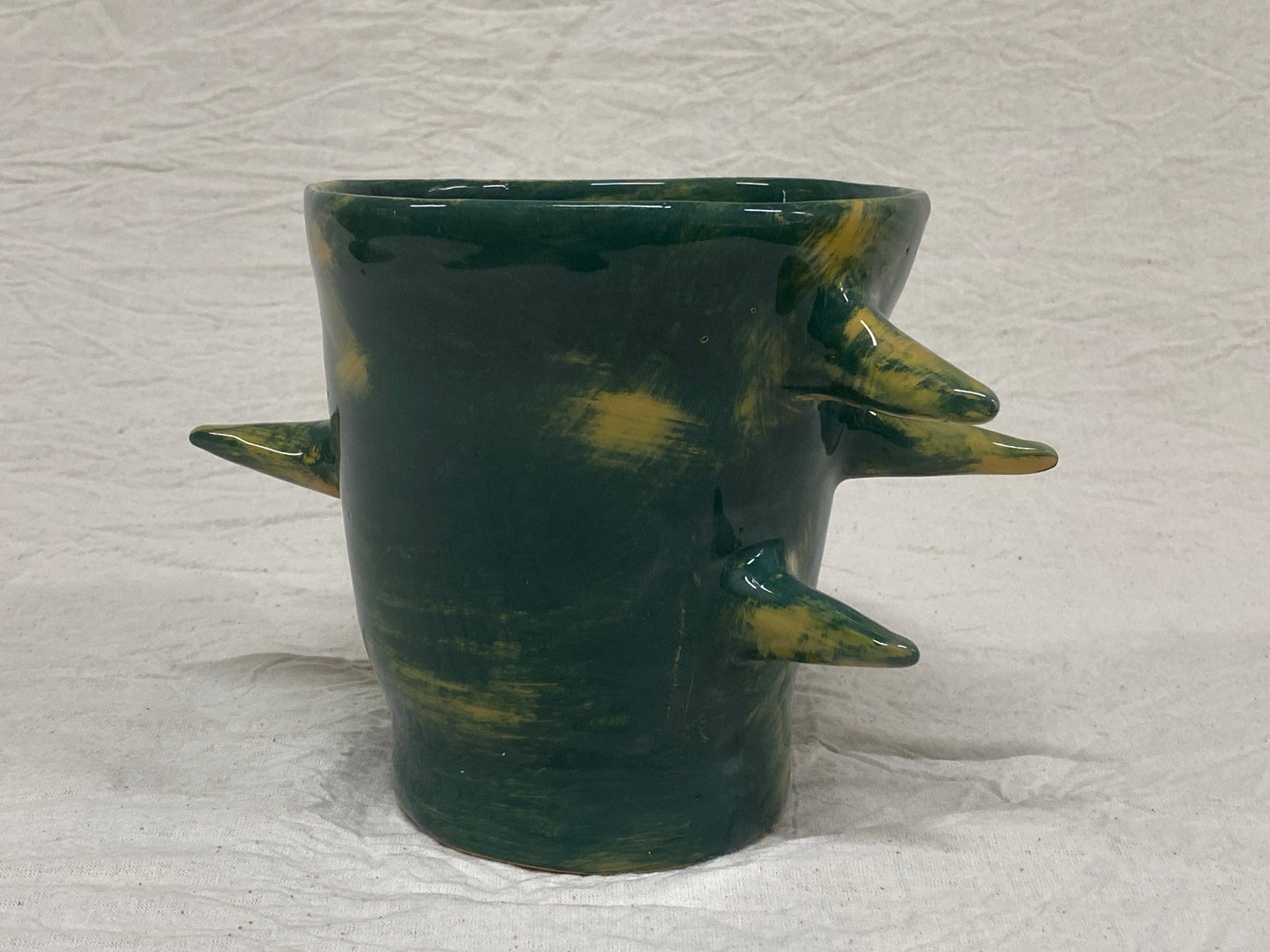 Vaso Piccolo Verde e Giallo