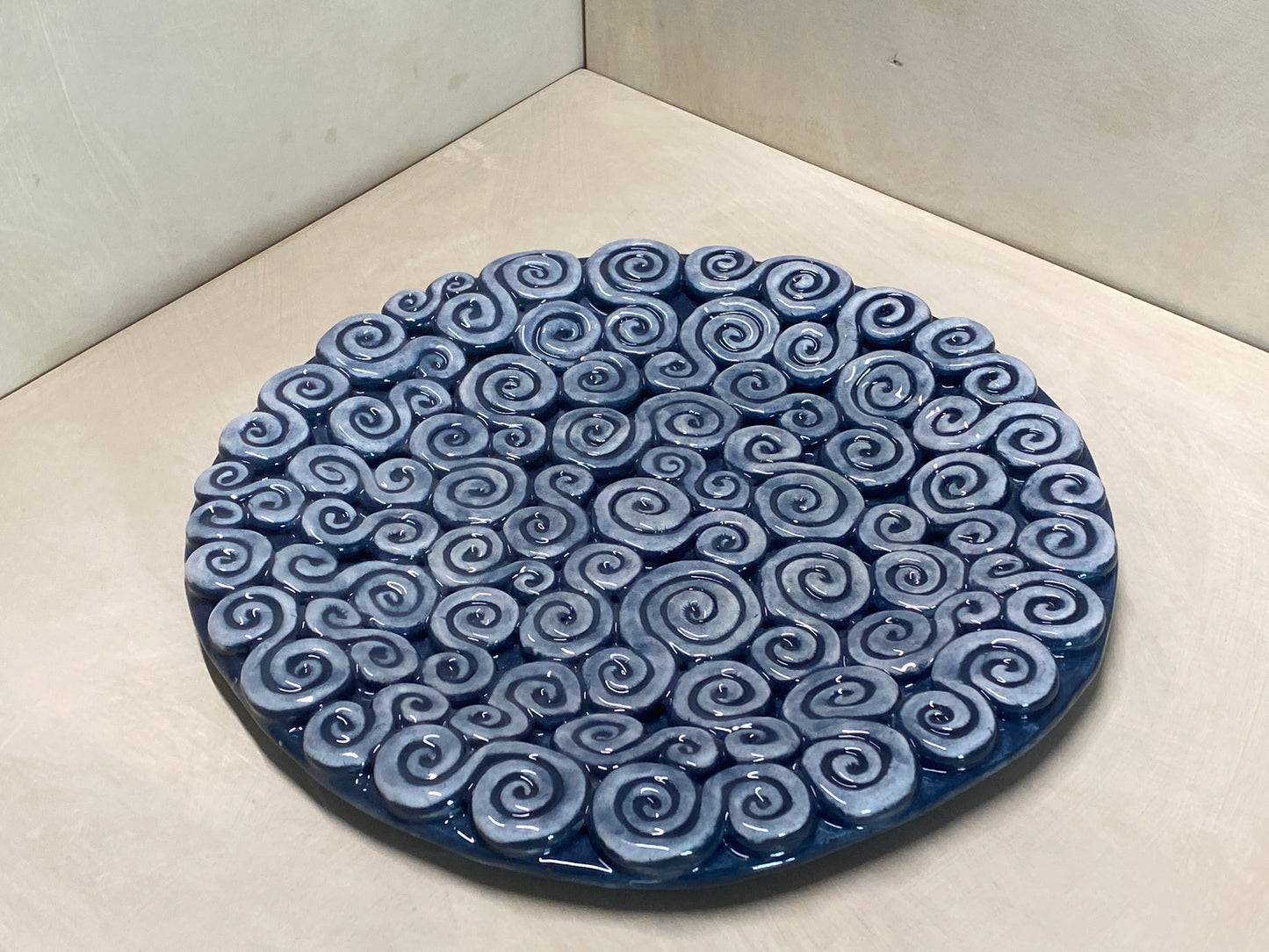 Centro Tavola Grande Blu