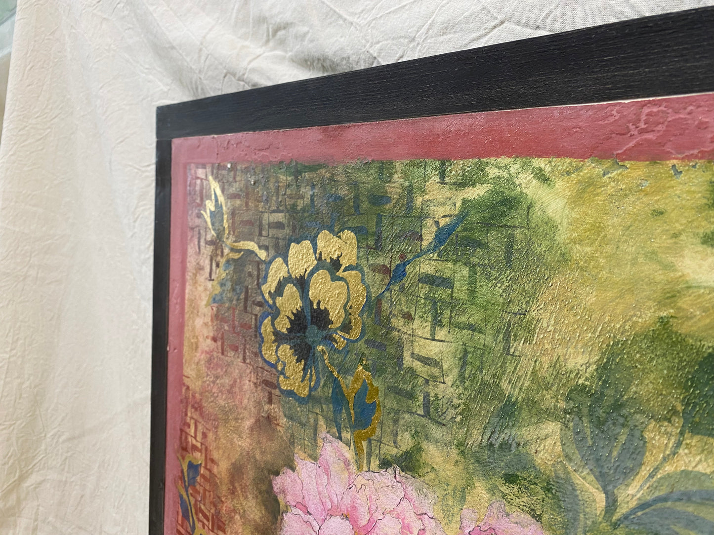 Pannello Peonia Rosa