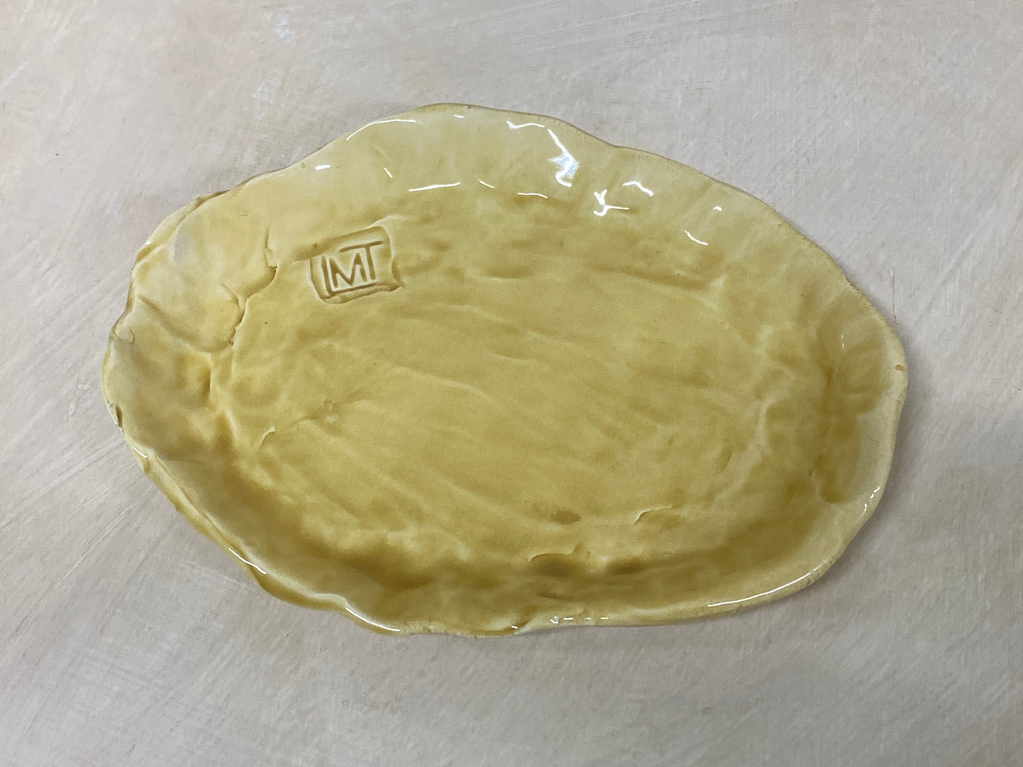 Set 2 Tazzine da Caffe + Vassoietto Conchiglie Miele