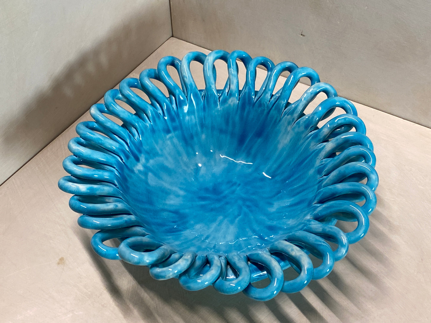 Centro Tavola Azzurro