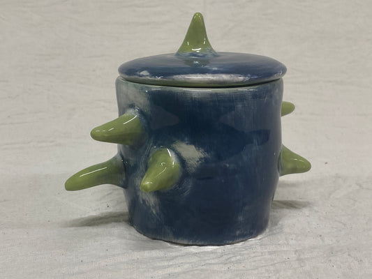 Barattolo Blu e Verde