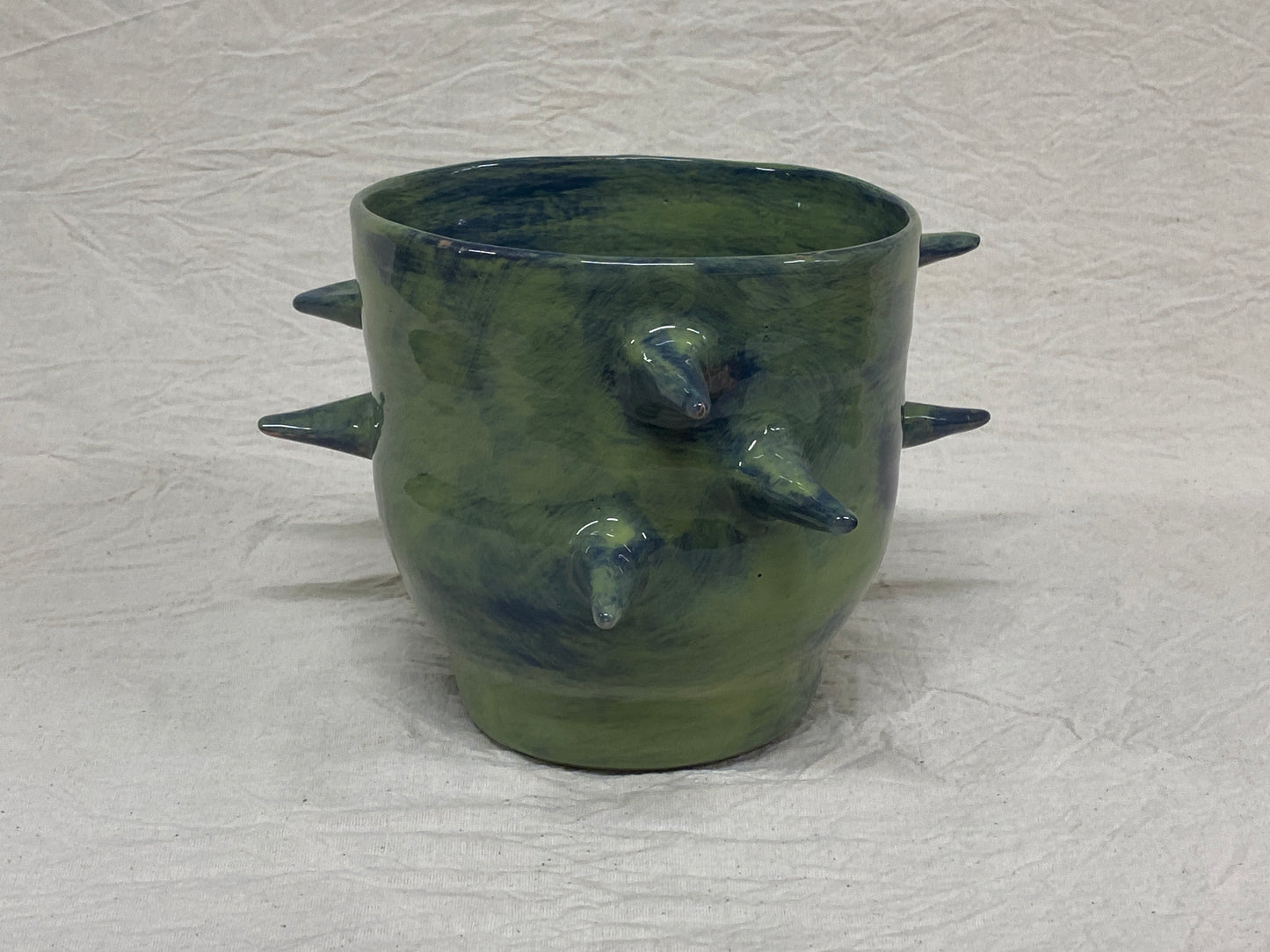 Vaso Grande Verde e Blu