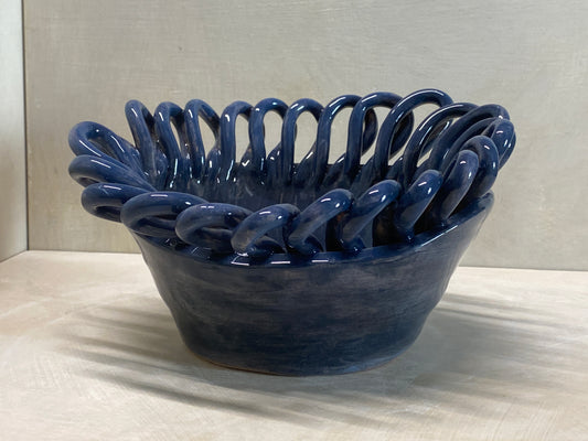 Centro Tavola Blu Piccolo