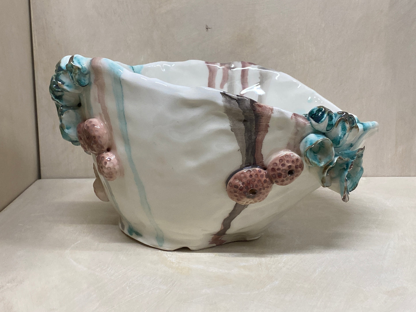 Ciotola Conchiglia Grande Bianca