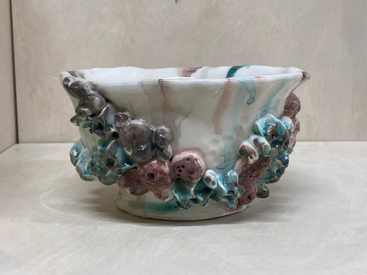 Ciotola Conchiglie Piccola Bianca