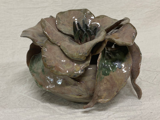 Scultura Peonia Piccola