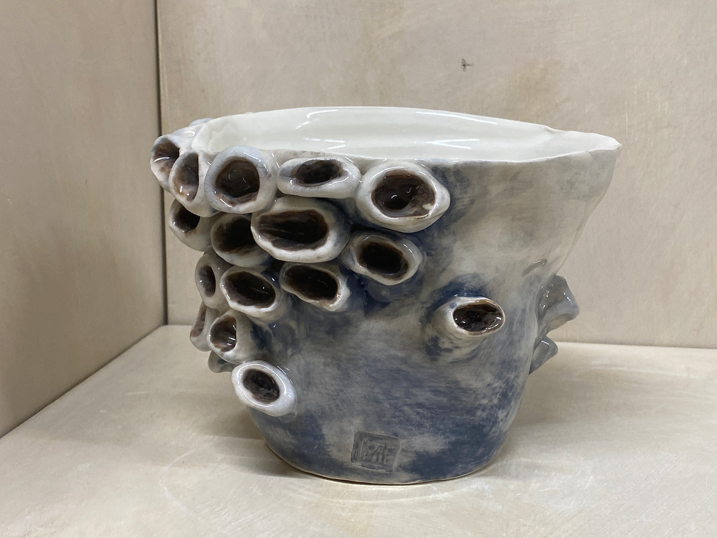 Vaso Anemone Grande Blu