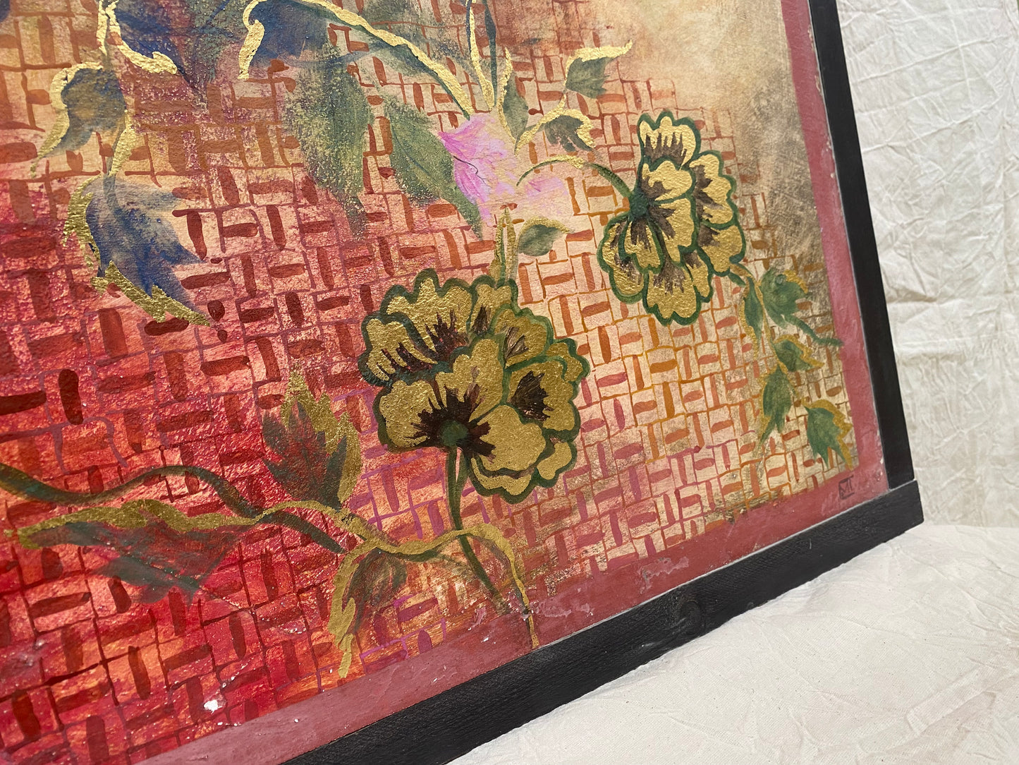 Pannello Peonia Rosa