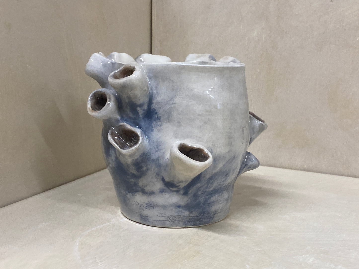 Vaso Anemone Piccolo Blu