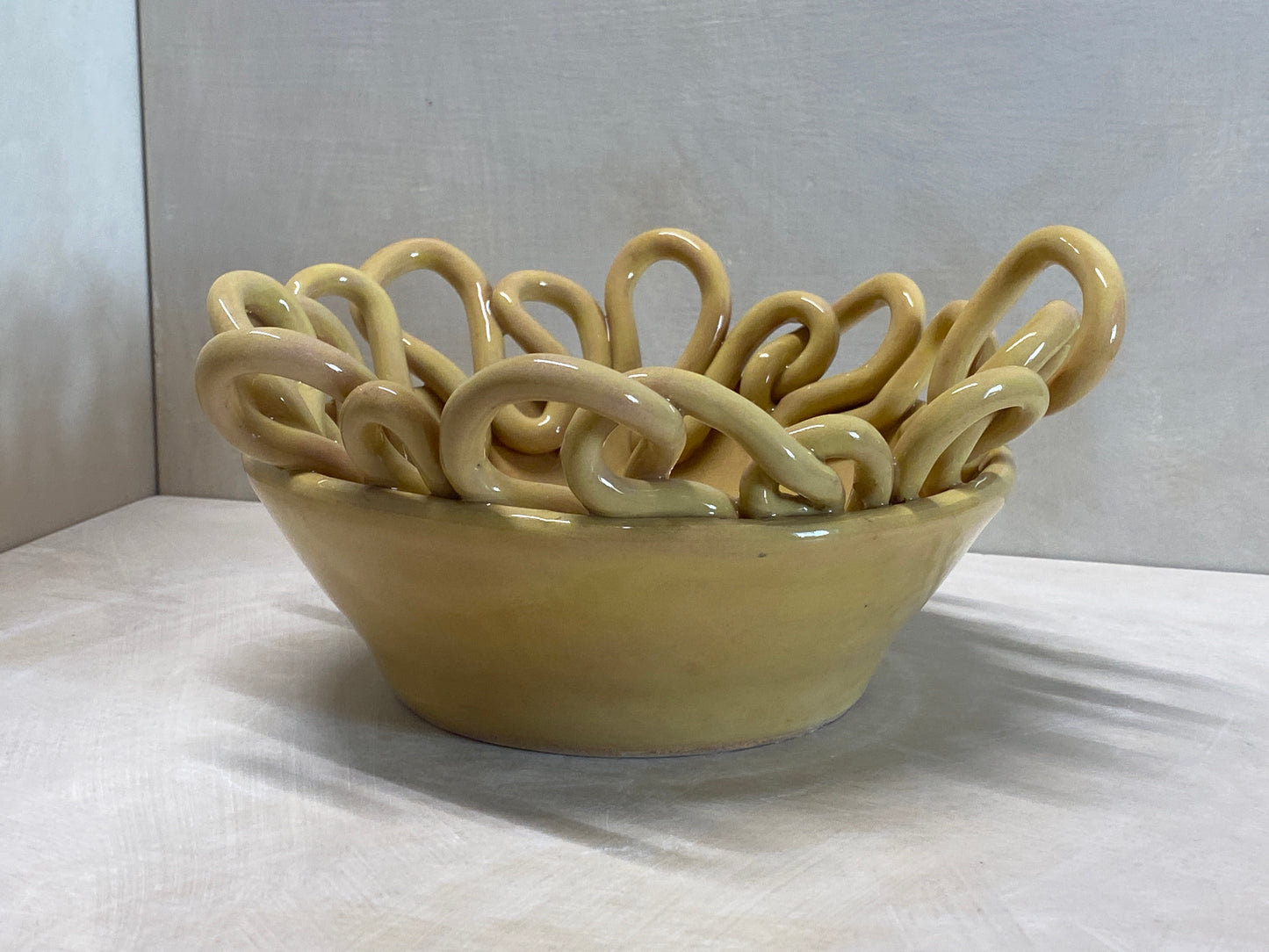 Centro Tavola Piccolo Giallo