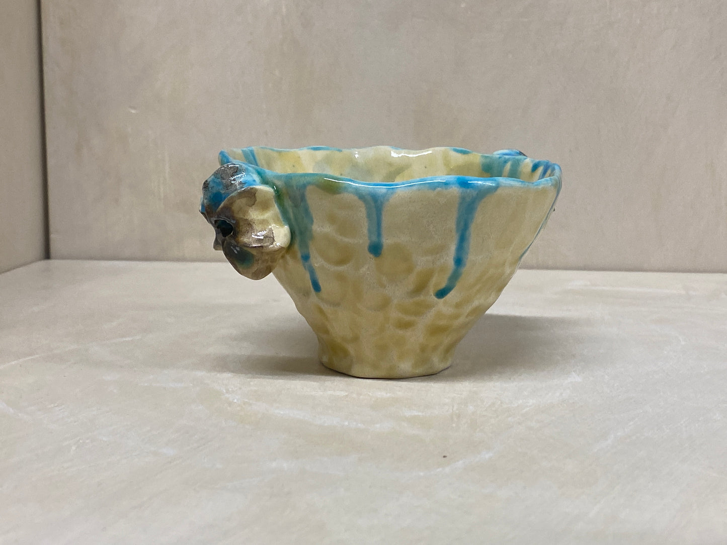 Porta Salsa Conchiglie Miele