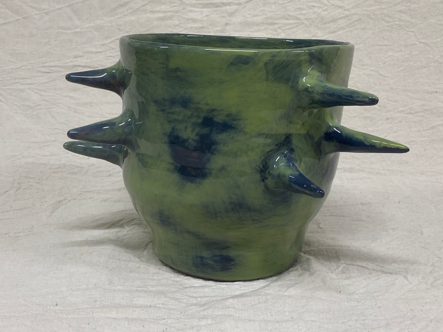 Vaso Grande Verde e Blu