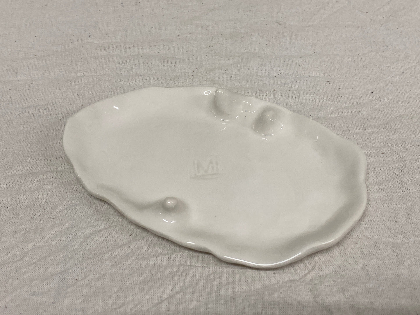 Set 2 Tazzine da Caffè + Piattino Bianco