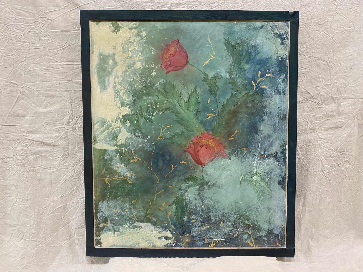 Pannello Peonia Verde