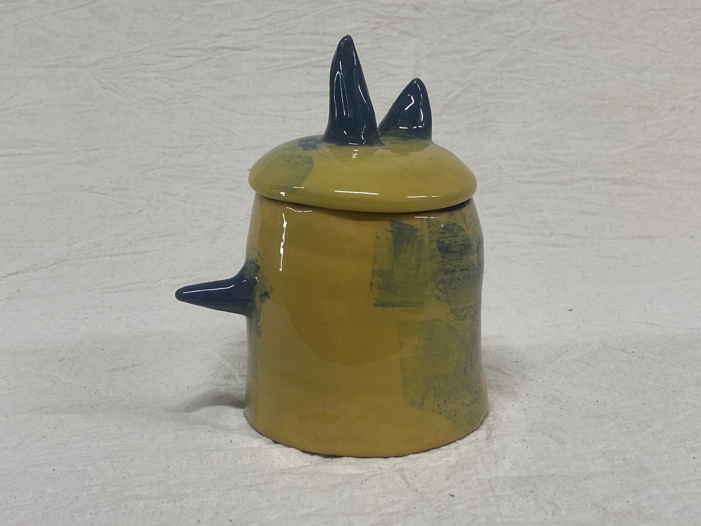 Barattolo Giallo e Blu