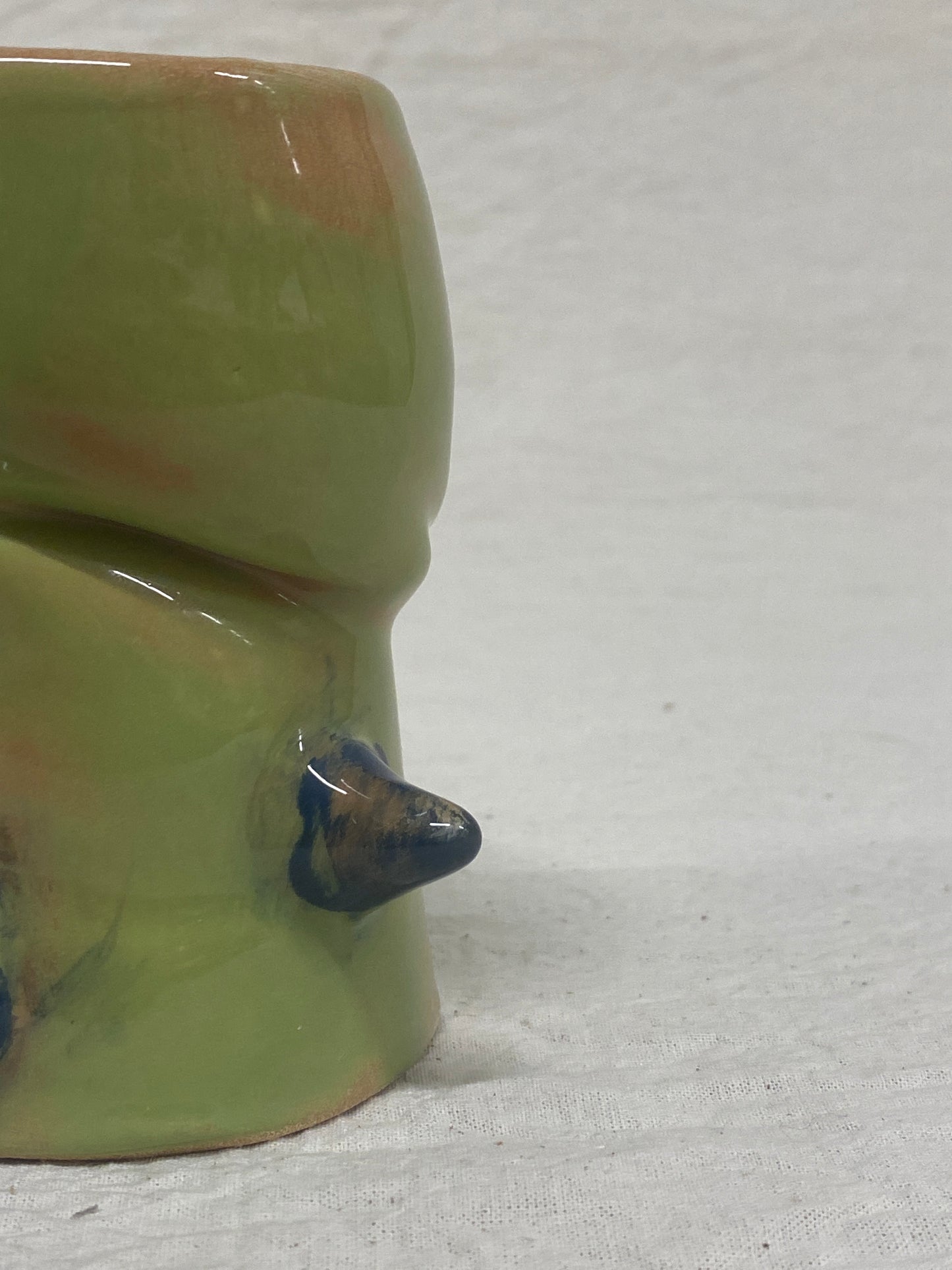 Bicchiere Verde e Blu