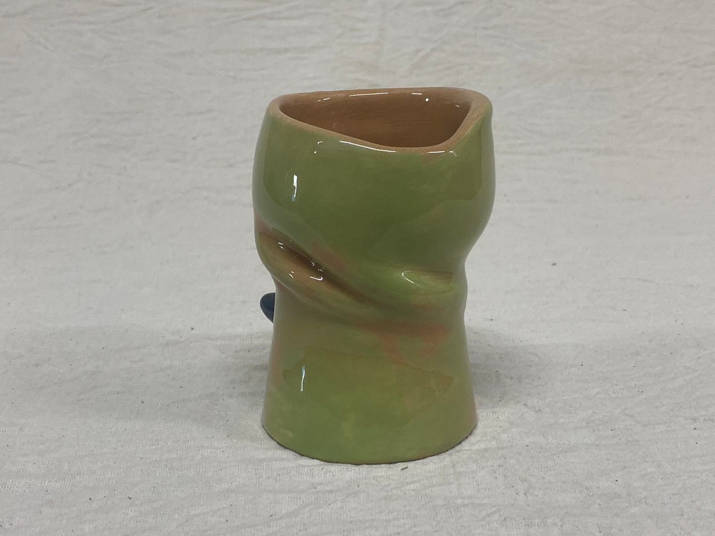 Bicchiere Verde e Blu