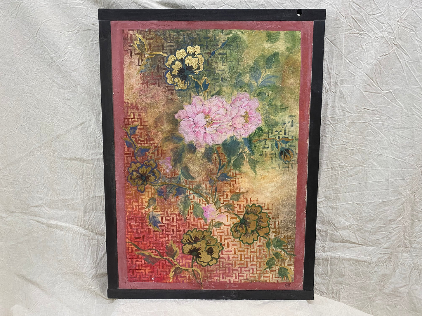 Pannello Peonia Rosa