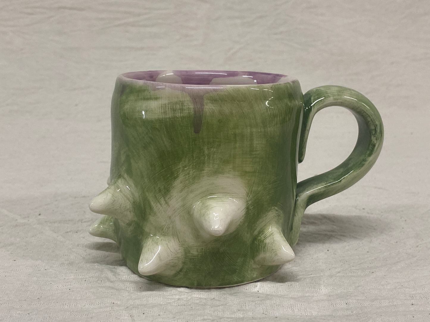 Tazza Verde e Viola Colato