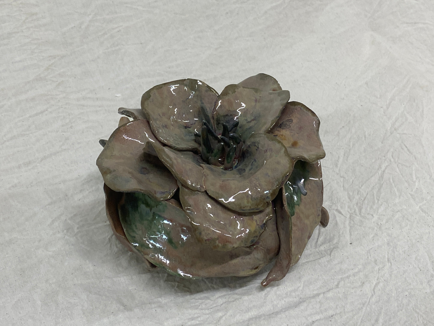 Scultura Peonia Piccola