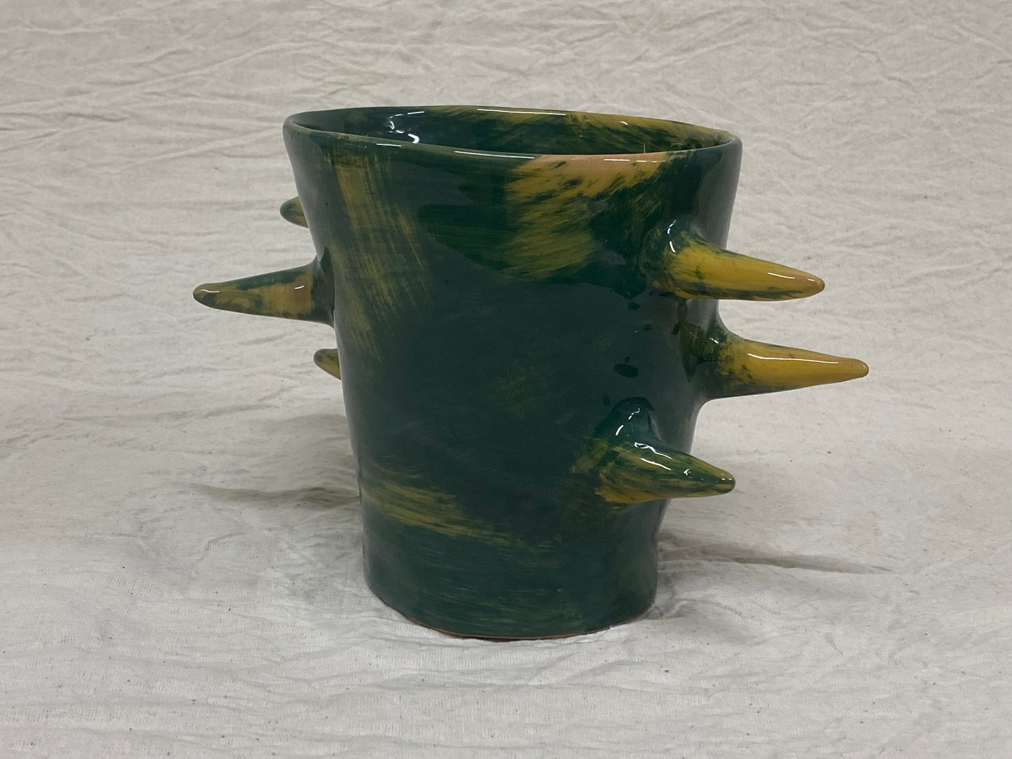 Vaso Piccolo Verde e Giallo