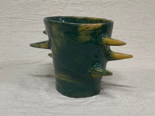 Vaso Piccolo Verde e Giallo