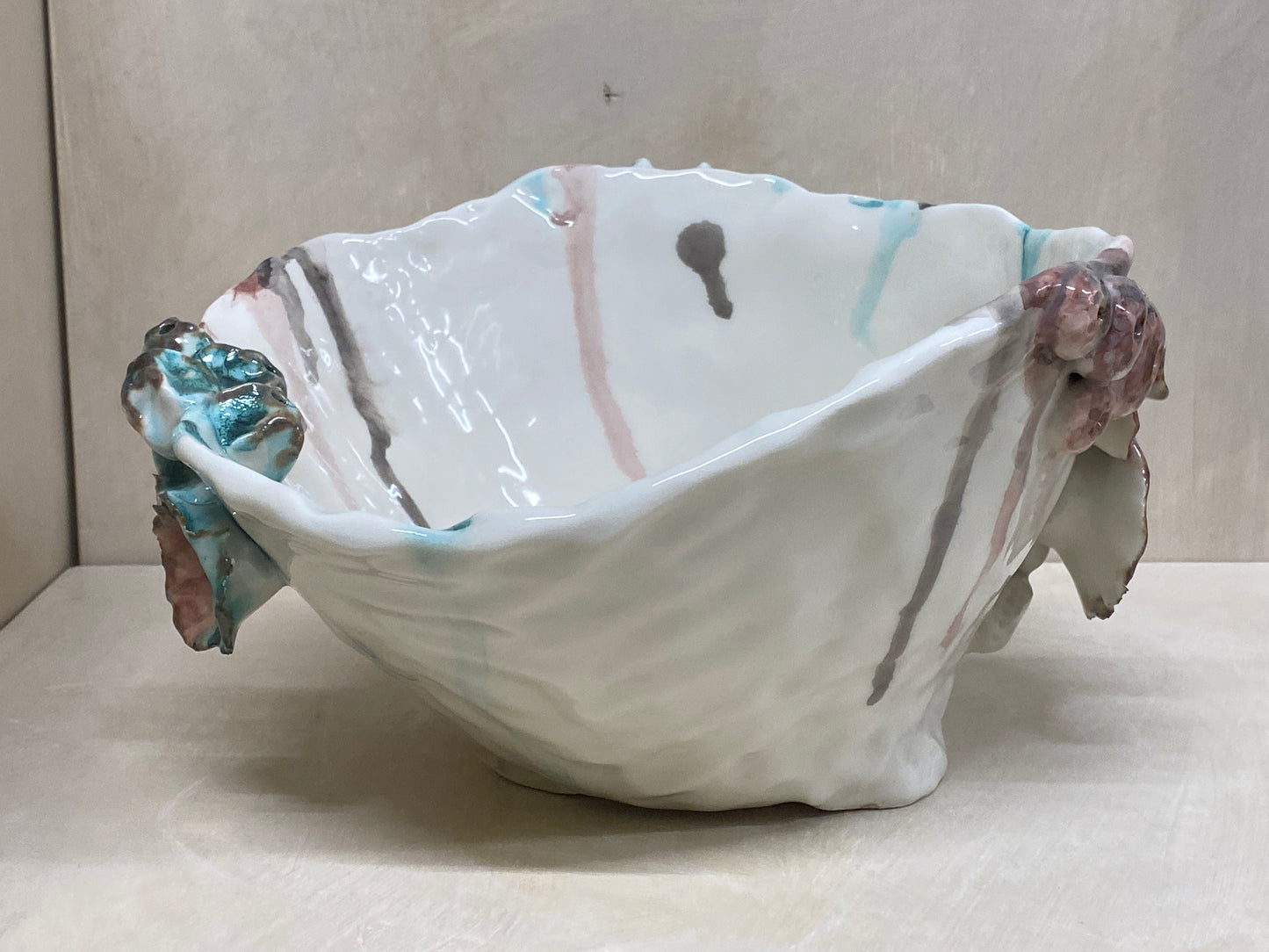 Ciotola Conchiglia Grande Bianca