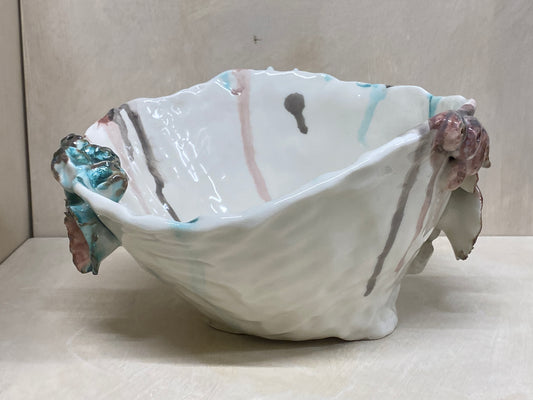 Ciotola Conchiglia Grande Bianca