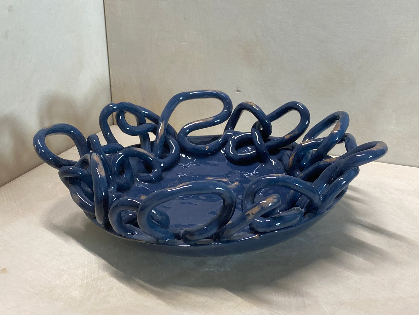 Centro Tavola Grande Blu