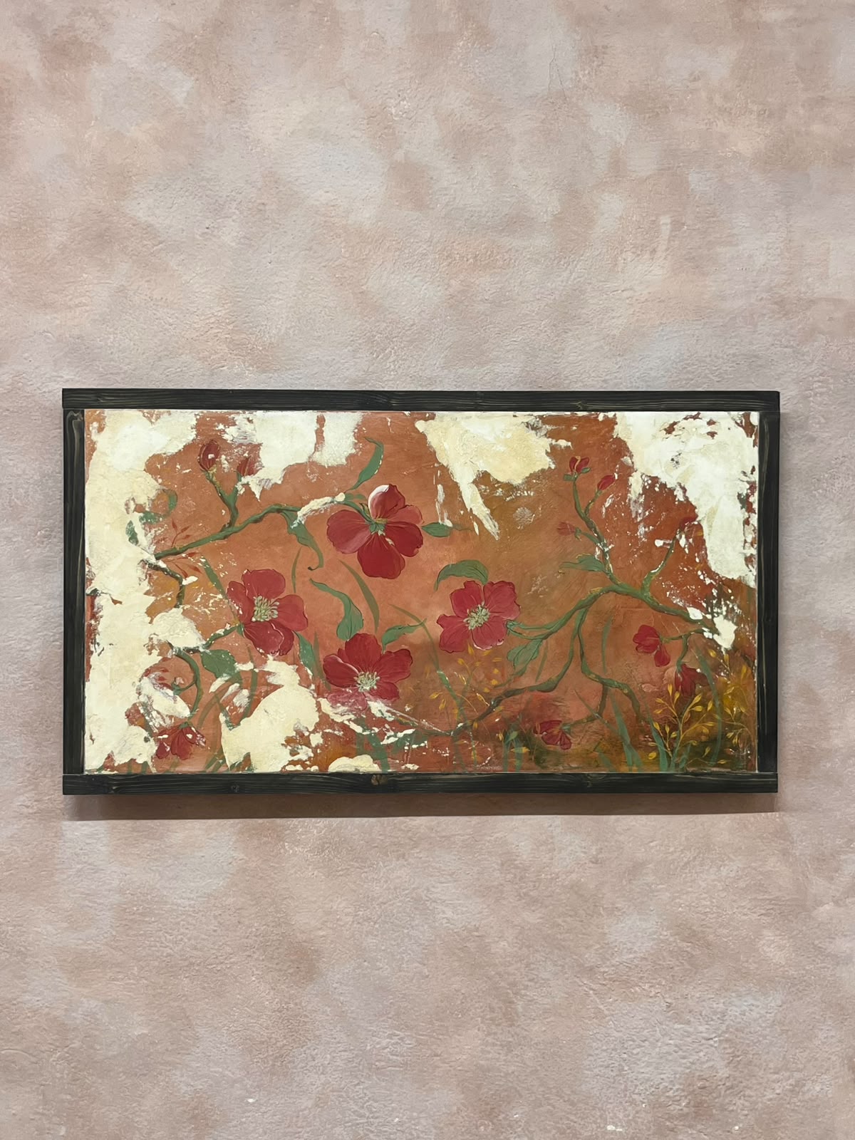 Pannello Peonia Rossa