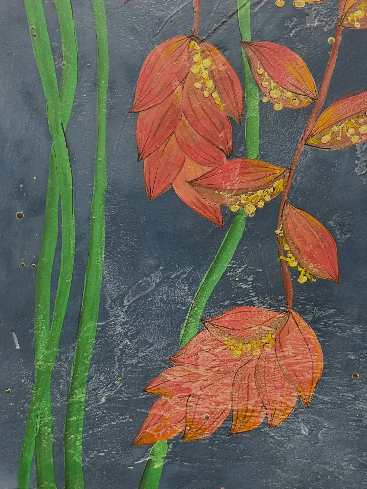 Pannello Heliconia Rossa